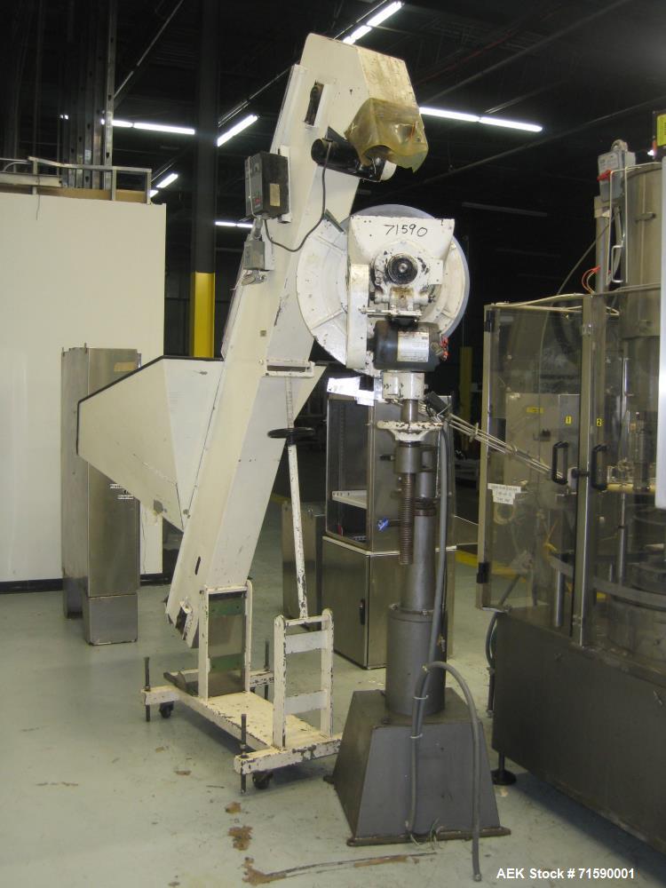 Used US Bottlers Machinery Bottle Filling and Capping Line