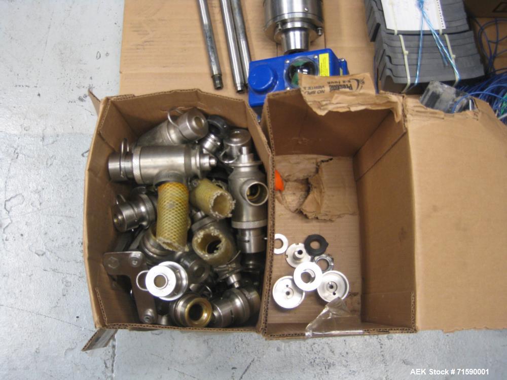 Used US Bottlers Machinery Bottle Filling and Capping Line