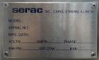 Unused- Serac Model 2229 P1 NW DIGI Semi Automatic Filling Machine