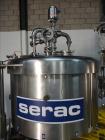 Used Serac Model R12D6 V6/720 Net Weight Monoblock Rotary Liquid Filler