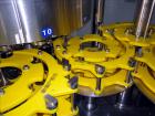 Used Serac Model R12D6 V6/720 Net Weight Monoblock Rotary Liquid Filler
