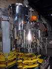 Used Serac Model R12D6 V6/720 Net Weight Monoblock Rotary Liquid Filler