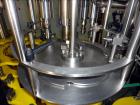 Used Serac Model R12D6 V6/720 Net Weight Monoblock Rotary Liquid Filler
