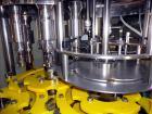 Used Serac Model R12D6 V6/720 Net Weight Monoblock Rotary Liquid Filler