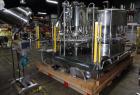 Used Serac Model R9D4-ZV41620 Monoblock 9 Head Net Weight Filler for Cubitainer