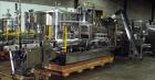 Used Serac Model R9D4-ZV41620 Monoblock 9 Head Net Weight Filler for Cubitainer