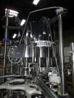Used Serac Model R9D4-ZV41620 Monoblock 9 Head Net Weight Filler for Cubitainer