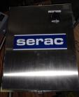 Used Serac Model R9D4-ZV41620 Monoblock 9 Head Net Weight Filler for Cubitainer