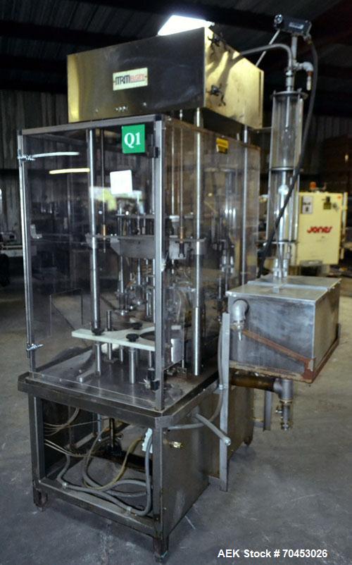 Used MRM/Elgin 12 Head Rotary Vacuum Filler