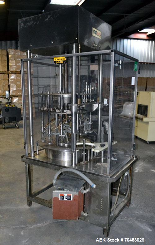 Used MRM/Elgin 12 Head Rotary Vacuum Filler