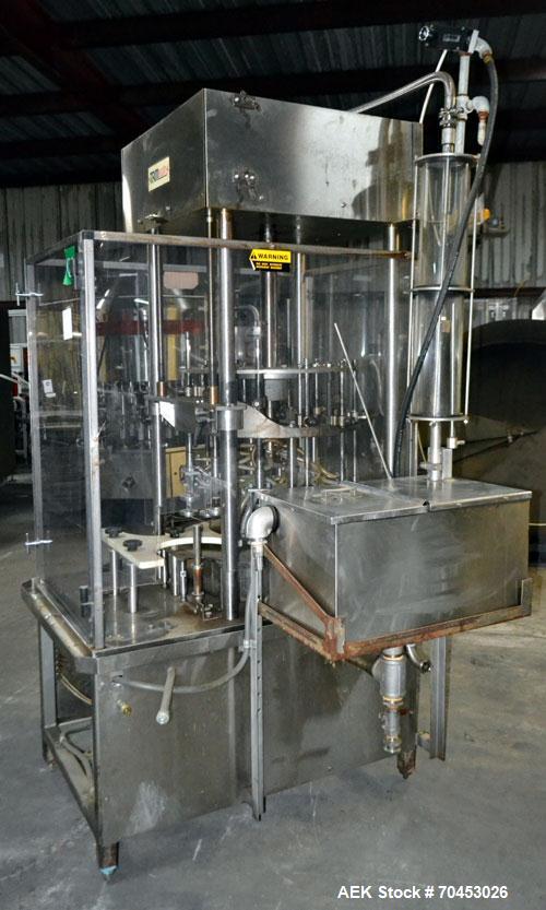 Used MRM/Elgin 12 Head Rotary Vacuum Filler