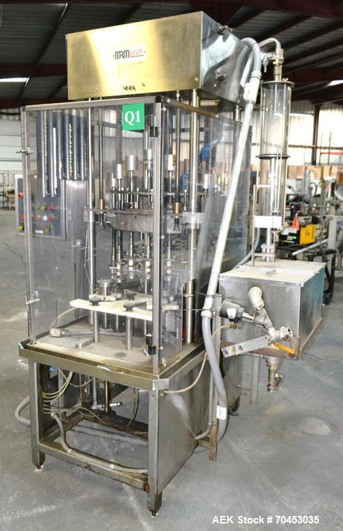 Used MRM/Elgin 18 Head Rotary Vacuum Filler