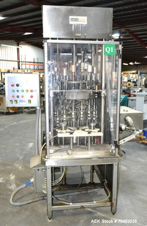 Used MRM/Elgin 18 Head Rotary Vacuum Filler
