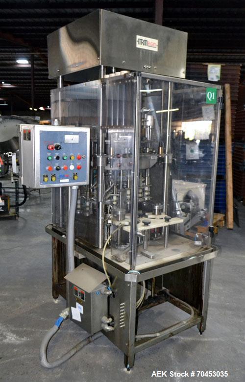 Used MRM/Elgin 18 Head Rotary Vacuum Filler