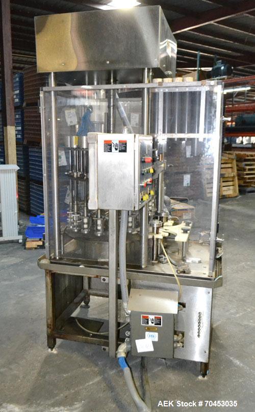 Used MRM/Elgin 18 Head Rotary Vacuum Filler