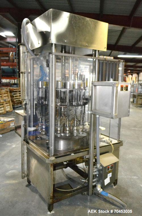 Used MRM/Elgin 18 Head Rotary Vacuum Filler