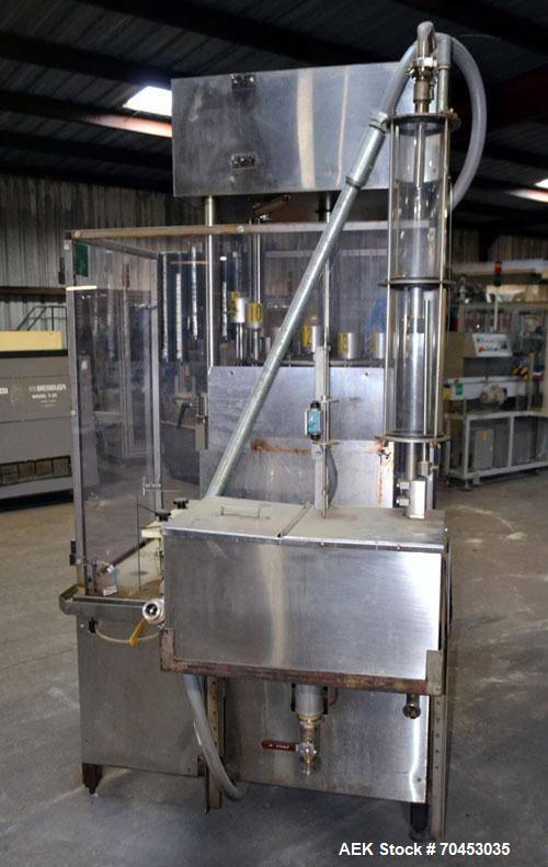 Used MRM/Elgin 18 Head Rotary Vacuum Filler