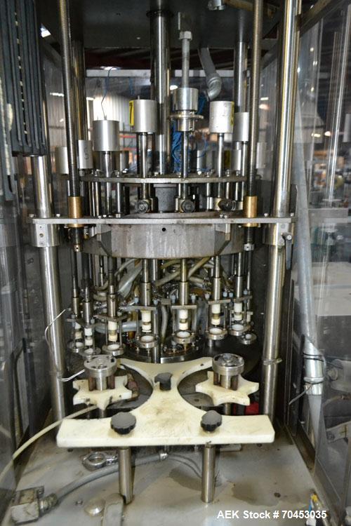 Used MRM/Elgin 18 Head Rotary Vacuum Filler