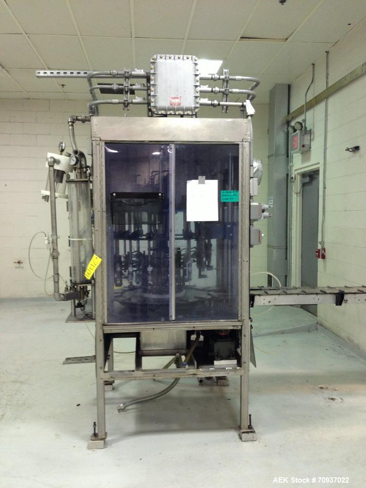 Used- RJM 16 Head Rotary Vacuum Pocket Filler