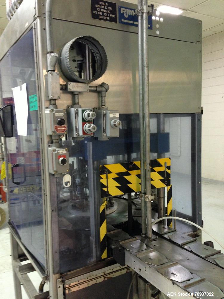 Used- RJM 16 Head Rotary Vacuum Pocket Filler