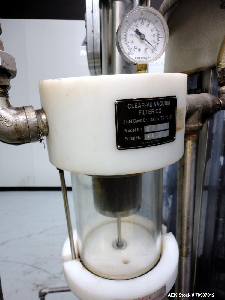 Used US Bottlers Model VA-28 Rotary Vacuum Liquid Filler