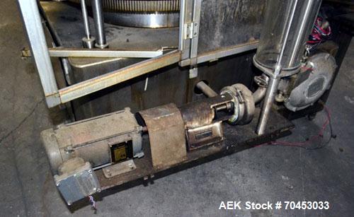 Used US Bottlers VA-32 Rotary Vacuum Filler chassis, not equipped with nozzles or change parts. SELLING PRICE AS IS, WHERE IS, SANFORD, NC.