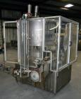 Used US Bottlers VA-32 Rotary Vacuum Filler chassis, not equipped with nozzles or change parts. SELLING PRICE AS IS, WHERE IS, SANFORD, NC.