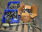 Used US Bottlers VA-32 Rotary Vacuum Filler chassis, not equipped with nozzles or change parts. SELLING PRICE AS IS, WHERE IS, SANFORD, NC.