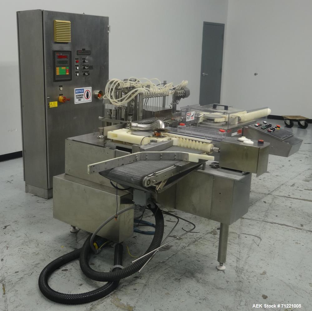 Used- Bosch (Strunck) Model ALK 3040 Pharmaceutical Ampoule Filler and Flame Sea