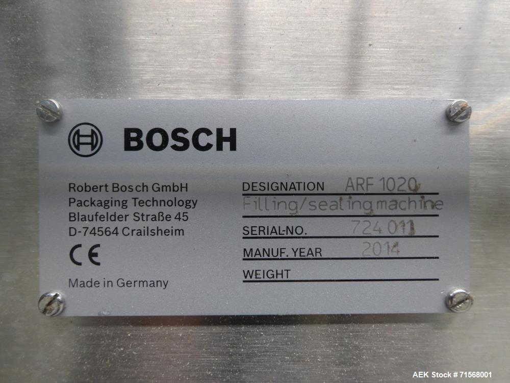 Used Bosch ARF 1020 Glass Ampoule Filler/Flame Sealer