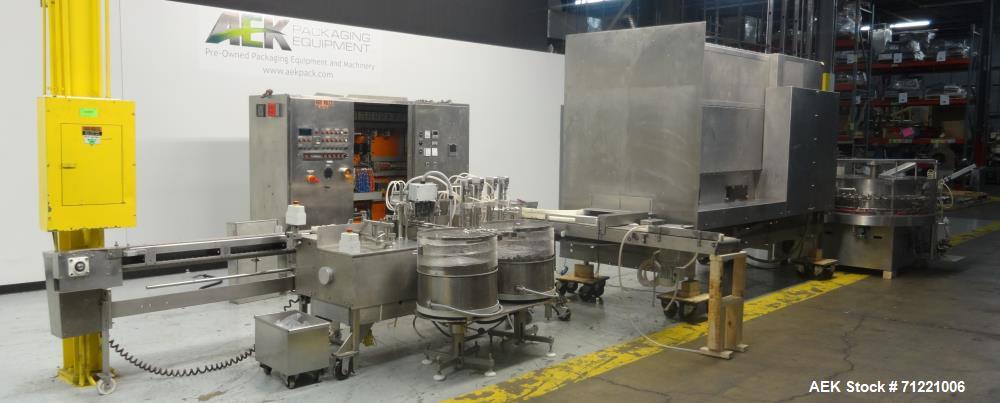 Used Bosch (Strunck) Complete Vial/Ampoule Injectable Filling Line