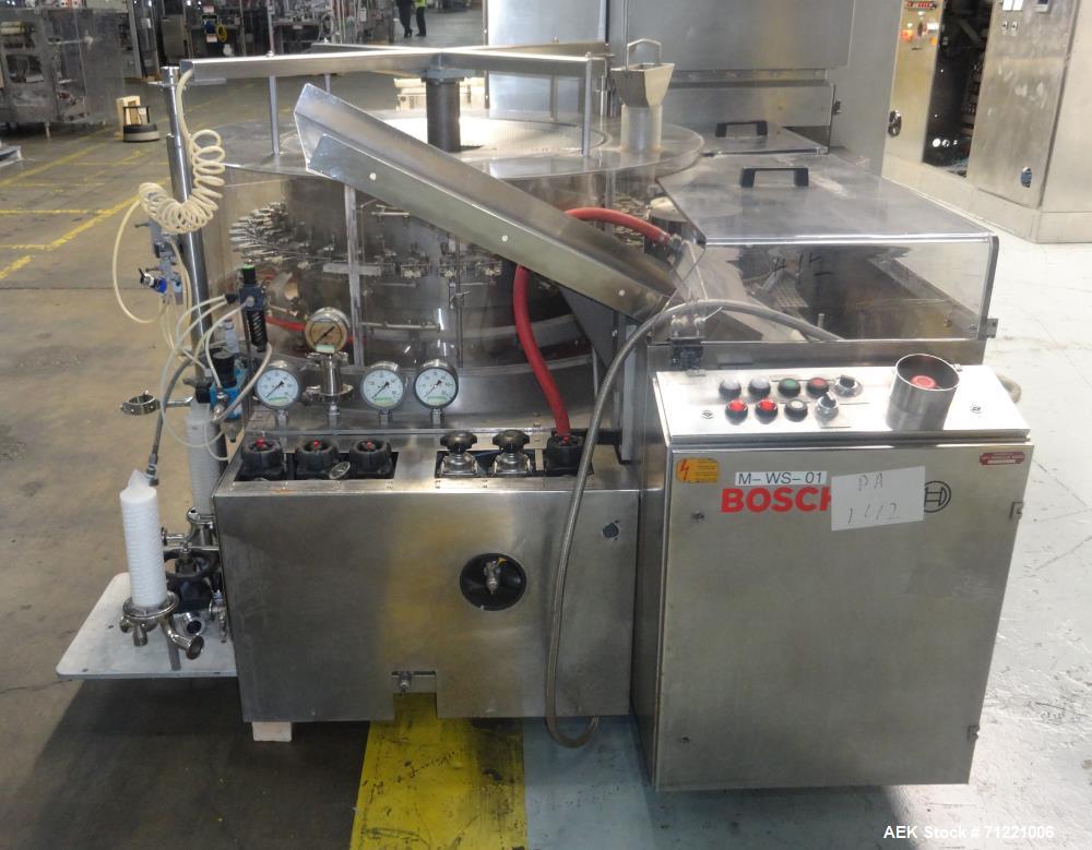 Used Bosch (Strunck) Complete Vial/Ampoule Injectable Filling Line
