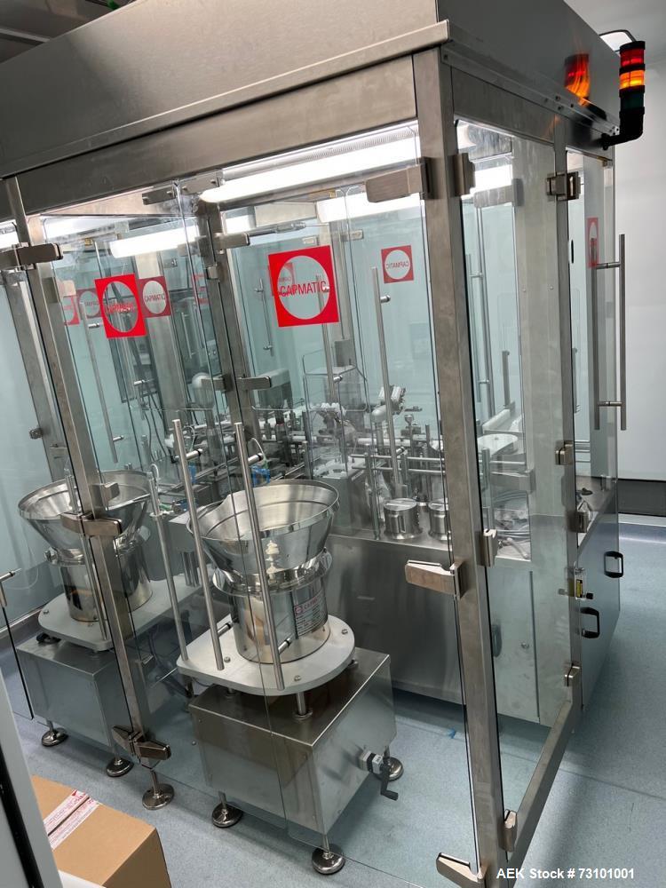 Capmatic Model Synergy Patriot FSA 211 Automatic Sterile Vial Filler Stopper