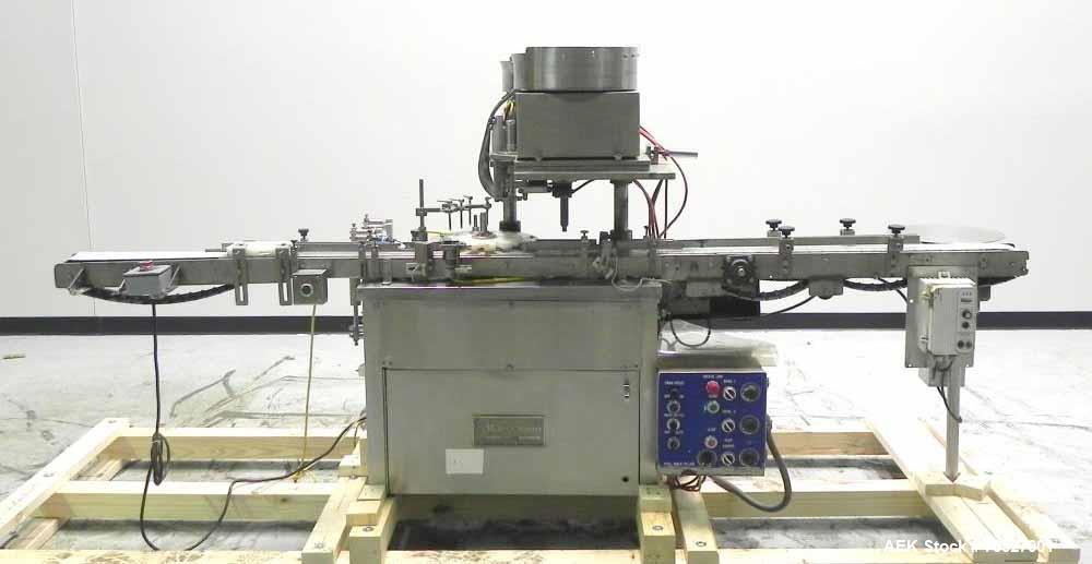 Used Chase Logeman (Hull) Model FSS4.12 Vial Filling and Stoppering Machine