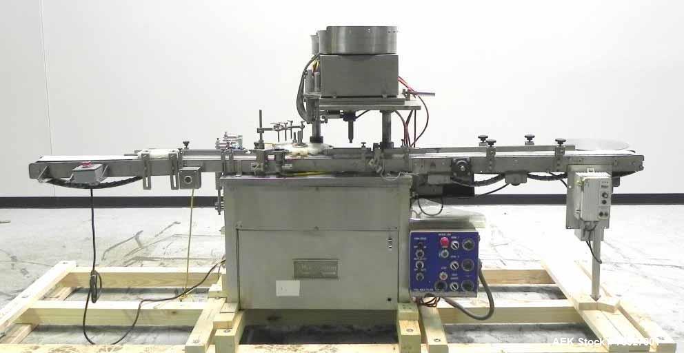 Used Chase Logeman (Hull) Model FSS4.12 Vial Filling and Stoppering Machine