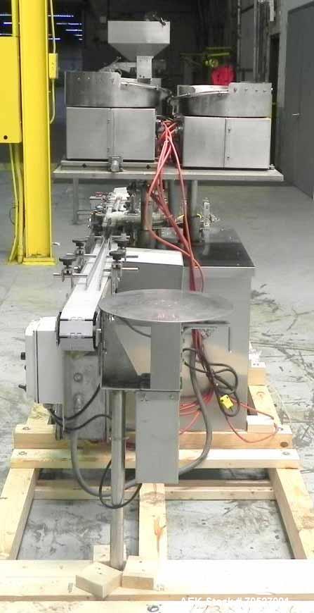 Used Chase Logeman (Hull) Model FSS4.12 Vial Filling and Stoppering Machine