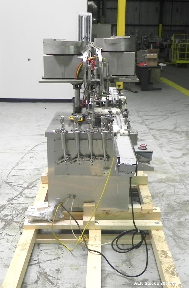 Used Chase Logeman (Hull) Model FSS4.12 Vial Filling and Stoppering Machine