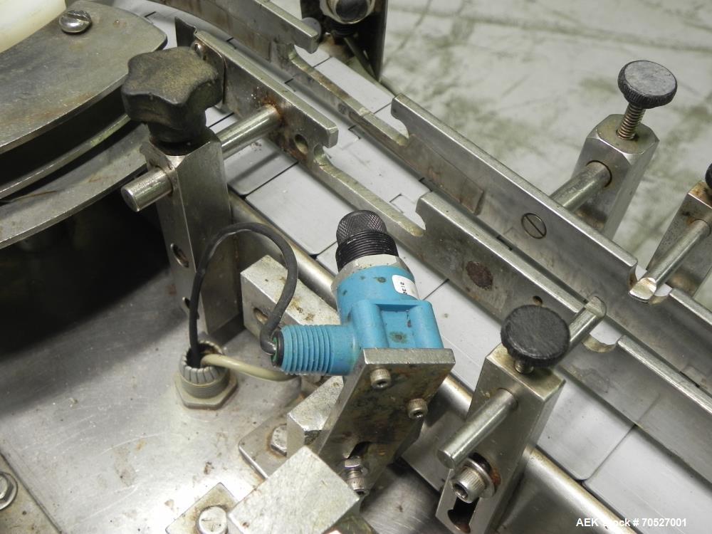 Used Chase Logeman (Hull) Model FSS4.12 Vial Filling and Stoppering Machine