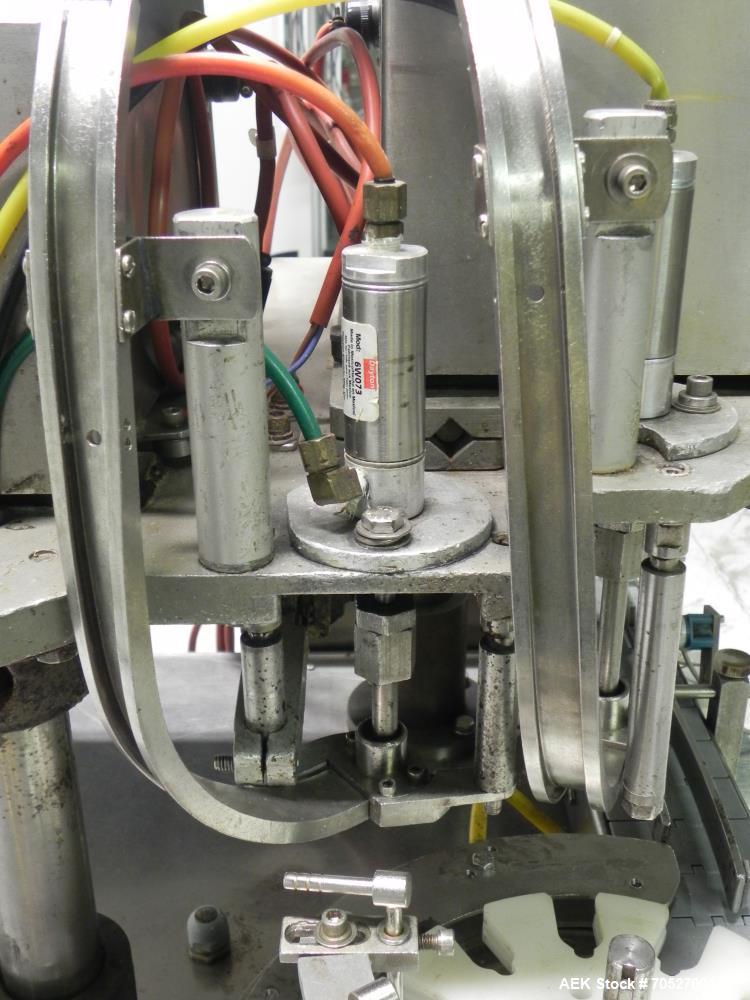 Used Chase Logeman (Hull) Model FSS4.12 Vial Filling and Stoppering Machine