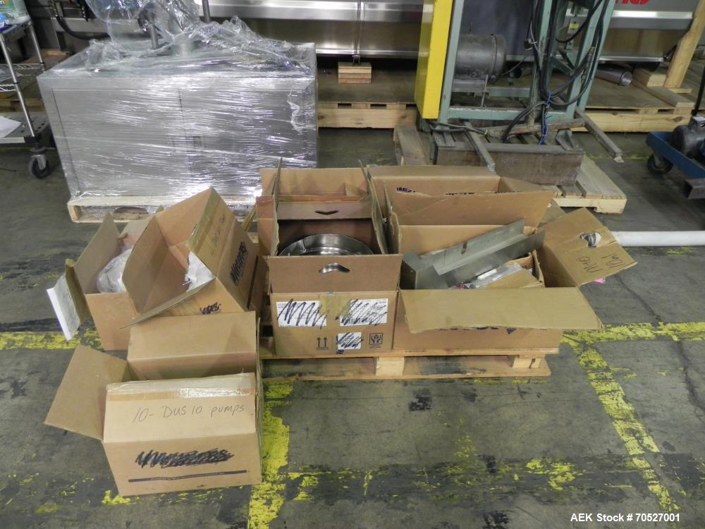 Used Chase Logeman (Hull) Model FSS4.12 Vial Filling and Stoppering Machine