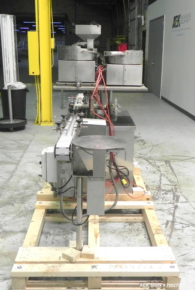 Used Chase Logeman (Hull) Model FSS4.12 Vial Filling and Stoppering Machine