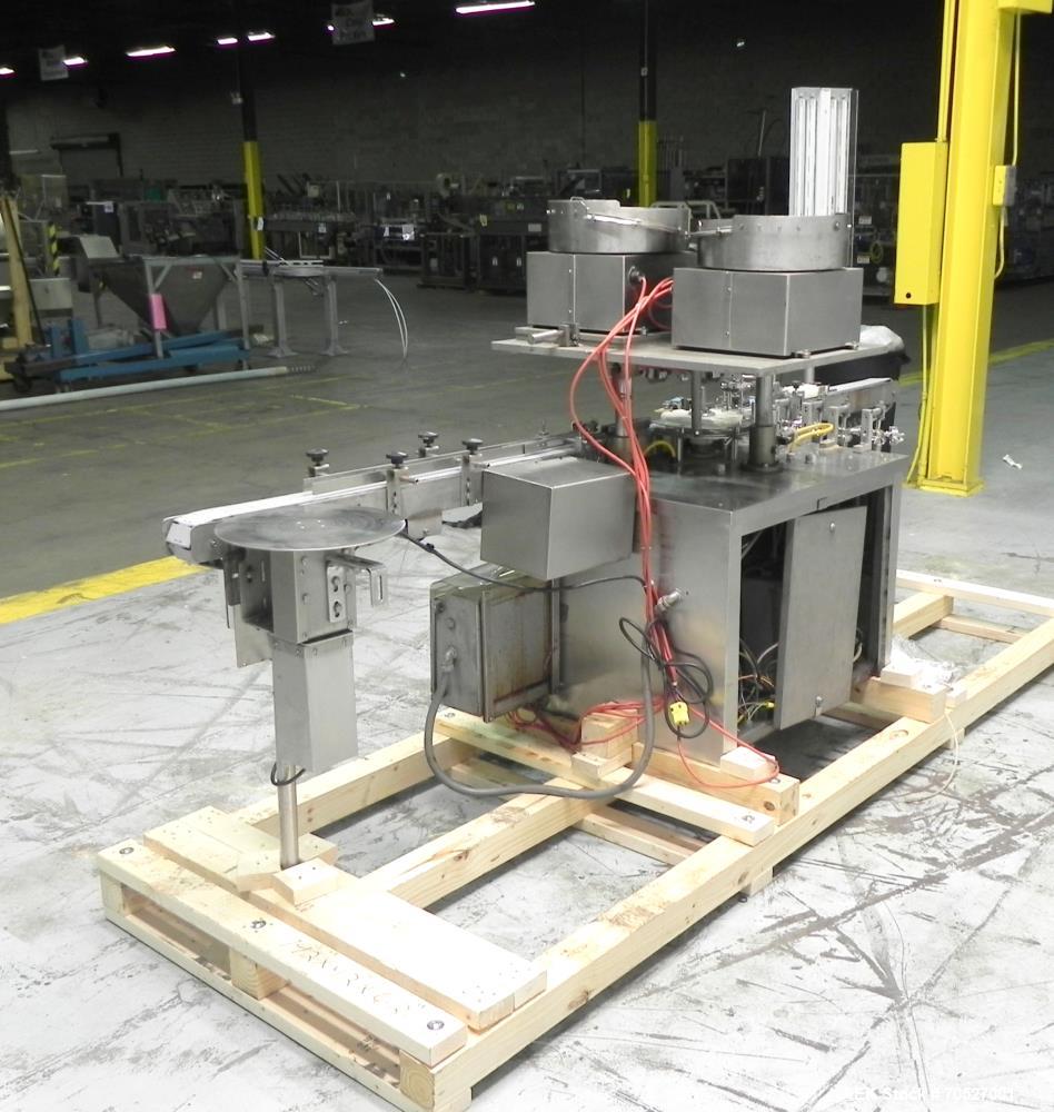 Used Chase Logeman (Hull) Model FSS4.12 Vial Filling and Stoppering Machine