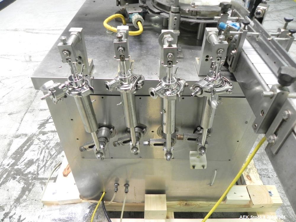 Used- Chase Logeman (Hull) Model FSS4.12 Vial Filling and Stoppering Machine