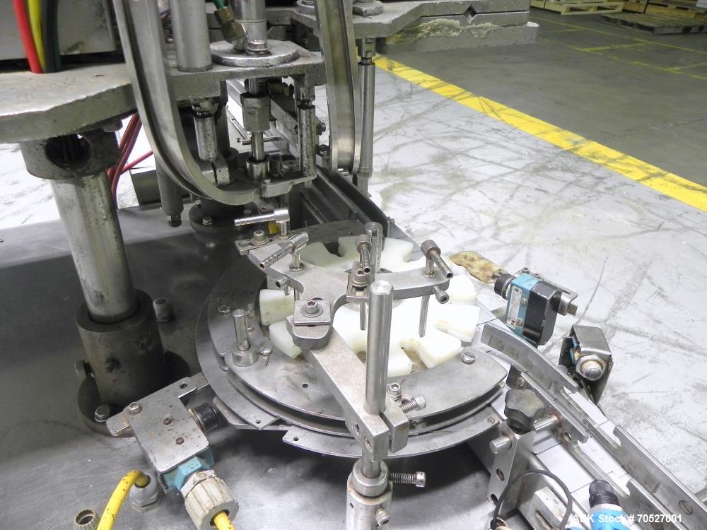 Used Chase Logeman (Hull) Model FSS4.12 Vial Filling and Stoppering Machine