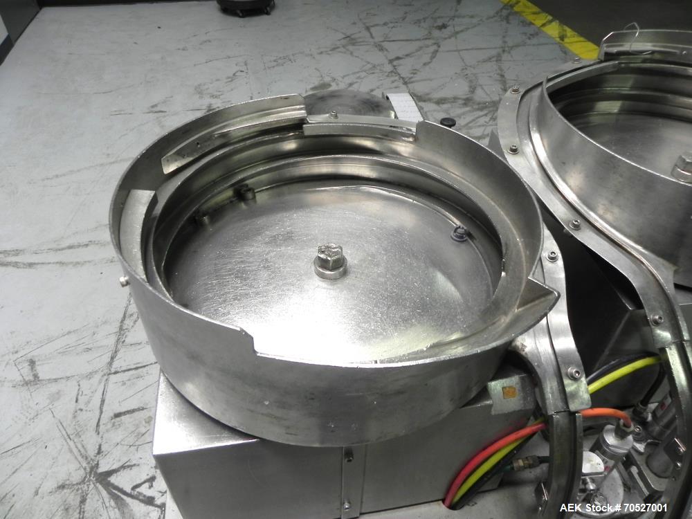 Used Chase Logeman (Hull) Model FSS4.12 Vial Filling and Stoppering Machine