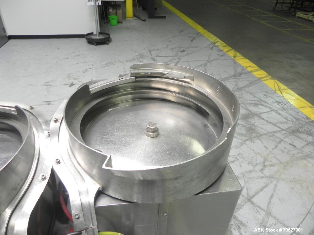 Used Chase Logeman (Hull) Model FSS4.12 Vial Filling and Stoppering Machine