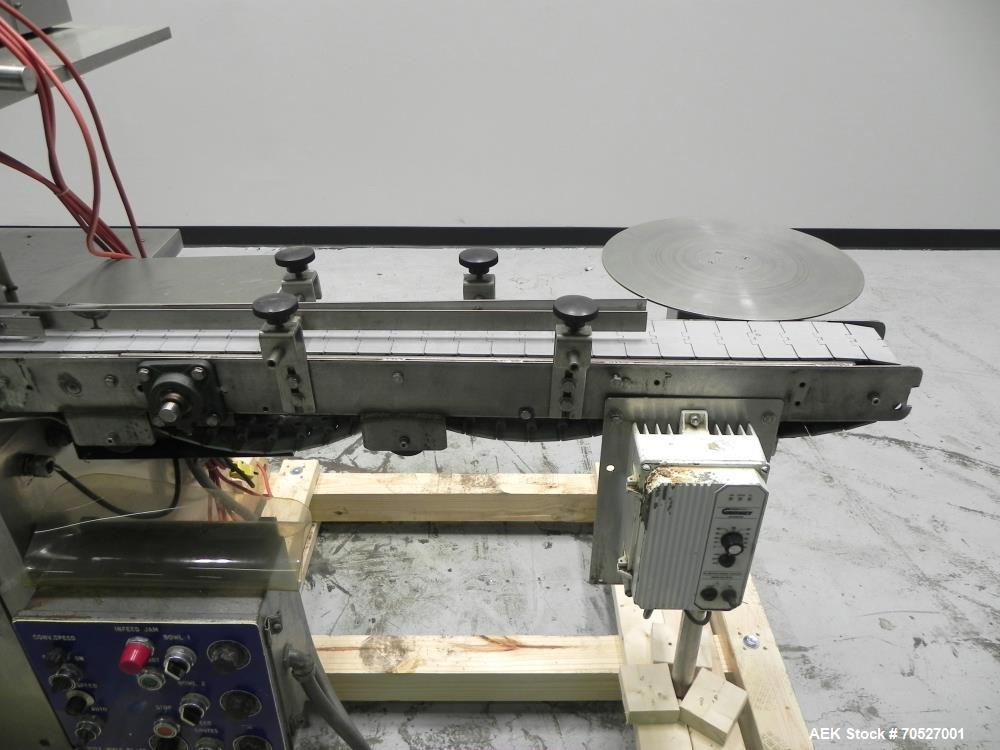 Used Chase Logeman (Hull) Model FSS4.12 Vial Filling and Stoppering Machine