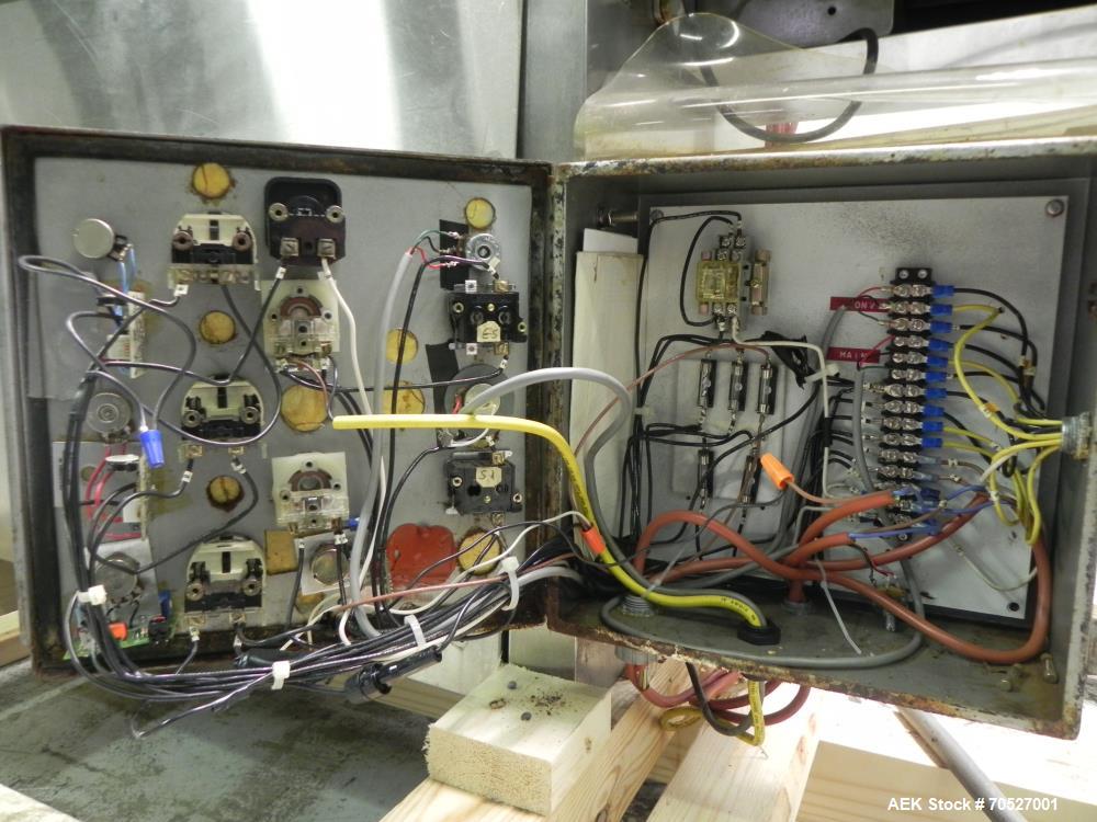 Used Chase Logeman (Hull) Model FSS4.12 Vial Filling and Stoppering Machine