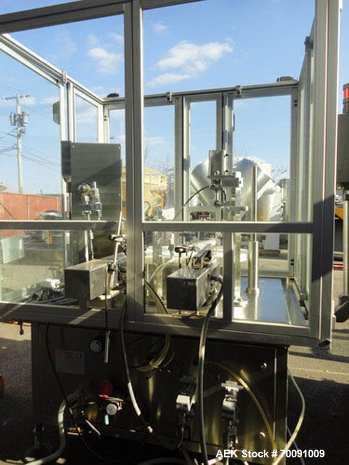 Used-Comas Liquid Vial Filler and Capper Monoblock Liquid Filler, Powder Filler RP, Model FC7-50. 3000-4000 parts per hour. ...