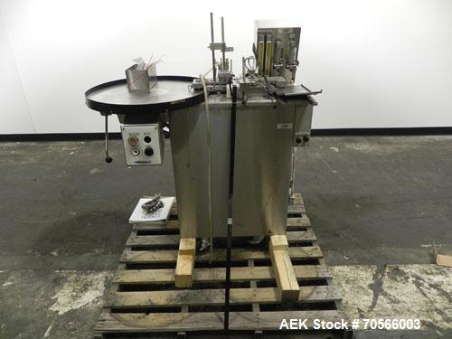 Used Cozzoli Model FPS1 Automatic Ampule (Ampoule) Filler and Flame Sealer